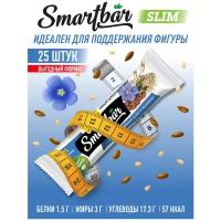 Злаковый батончик Smartbar Slim с семенами льна и кунжута, 25 шт