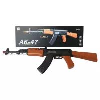 Детский игрушечный автомат Калашникова AK-47 (свет, звук, вибрация)