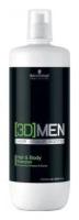 Schwarzkopf Professional [3D] MEN Hair & Body Шампунь для волос и тела 1000 мл