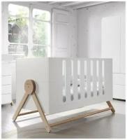 Кровать Micuna Swing Big Relax 140*70 white/water wood