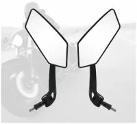 Зеркала для мотоцикла 2 шт, цвет черный, 19,5х8,7х7 см, BroBiker BR-MIR-04