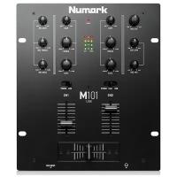 Numark M101 USB Black 2х канальный DJ микшер с USB интерфейсом