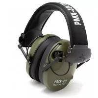 Наушники активные PMX-40 Tactical PRO (green)