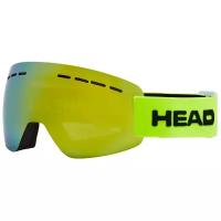 Лыжная, сноубордическая маска HEAD Solar FMR, L, желтый