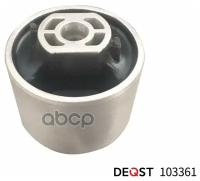 DEQST 103361 Сайлентблок продольного рычага задней подвески vag vag a3/golfv/vi/passat/touran/octavia/superb 03-