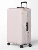 Чехол для чемодана, размер L, розовый