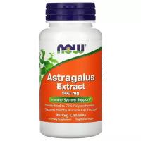 Now Foods Astragalus Extract (Экстракт астрагала) 500 мг 90 капсул