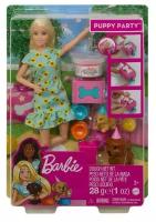 Игровой набор Mattel Barbie и щенки, с аксессуарами для щенков