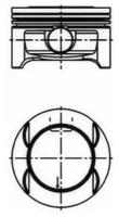 KOLBENSCHMIDT 40385610 Поршень комплект OPEL 05- 1.2 Z12XEP