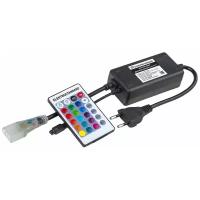 Контроллер для гибкого неона с ИК пультом Elektrostandard RGB LS001 220V 5050, LSC 011