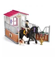 Игровой набор "Загон для лошадей с Тори и Принцессой" Schleich Horse Club/ для детей от 5 лет/ Шляйх 42437