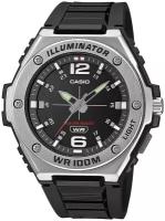 Наручные часы CASIO Standard MWA-100H-1A, черный, серый