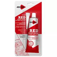 Герметик для прокладок 85гр. Красный AIM-ONE. RED RTV Gasket Maker Neutral Type