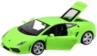 Автопанорама Машинка Lamborghini Gallardo LP560-4 зеленый 1:24 металл JВ1251382 с 3 лет