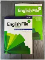 English File Intermediate (Fourth Edition) Учебник+Рабочая Тетрадь+Диск