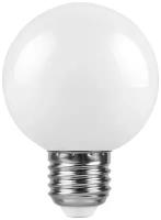 Лампа светодиодная, (3W) 230V E27 2700K G60 матовая, LB-371 арт. 25903