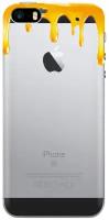 Силиконовый чехол на Apple iPhone SE / 5s / 5 / Эпл Айфон 5 / 5с / СЕ с рисунком "Honey"