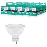 Набор из 10 светодиодных лампочек Camelion LED7-JCDR/845/GU5.3