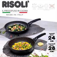 Набор сковород Risoli Granito 24 см и 28 см
