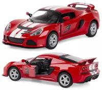 Легковой автомобиль Serinity Toys 2012 Lotus Exige S (5361DFKT) 1:32, 12.5 см, Красный
