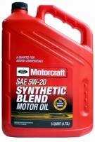 Масло моторное motorcraft synthetic blend 5w-20 4,73 л xo-5w20-5q3sp