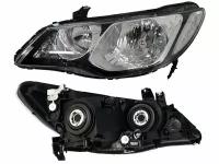 Фара HONDA CIVIC 05-11 LH 4D белый поворот, под моторчик ST-85661-22020 SAT ST-217-1159L | цена за 1 шт