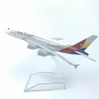 Металлическая модель самолета Аэробус A320 Asiana Airlines / Airbus A320 /