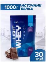 Гейнер для набора массы RLine LIGHT Whey, 1000 г, шоколад