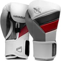 Боксерские перчатки Hayabusa T3 Special Edition White/Red (16 унций)
