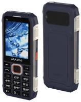 Телефон MAXVI T12, 2 SIM, синий