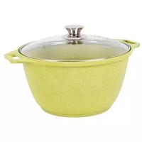 Кастрюля с крышкой Kukmara (Trendy style lime) к61tsl, 6 л