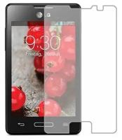 LG Optimus L4 II E440 защитный экран Гидрогель Прозрачный (Силикон) 1 штука