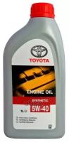 TOYOTA Масло Моторное Синтетическое "Engine Oil 5w-40", 1л