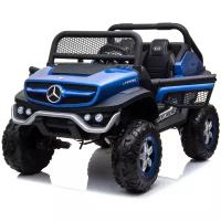 Детский электромобиль RiverToys Mercedes-Benz Unimog Concept P555BP 4WD Синий глянец