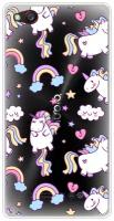 Силиконовый чехол Sweet unicorns dreams на ZTE Nubia Z9 Mini / ЗТЕ Нубиа Z9 Mini