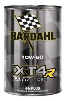 Моторное масло для мотоциклов Bardahl XT-4 RACING 10W60 Синтетическое 1 л