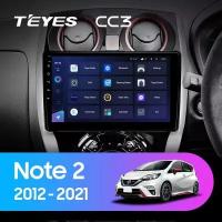 Штатная магнитола TEYES CC3 10.2" 3 Gb для Nissan Note 2012-2021