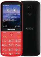 Телефон Philips Xenium E227, красный