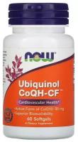 Капсулы NOW Ubiquinol CoQH-CF, 50 г, 60 шт