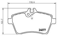 Дисковые тормозные колодки передние TRIALLI PF 4270 (4 шт.)