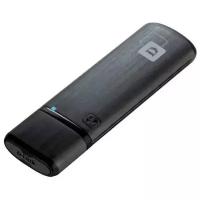 Сетевой адаптер WiFi D-Link DWA-182RUE1A USB 3.0 ант.внутр. 1ант