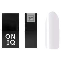 ONIQ, OGP-233 Гель-лак для покрытия ногтей, Pantone: Ultimate Gray, 10 мл (светло-серый, без блесток и перламутра, плотный.)