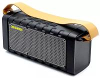 Портативная акустика AWEI Y668 2 in 1 Stereo 20W High Power Speaker + Power Bank 2200 mAh, Черный