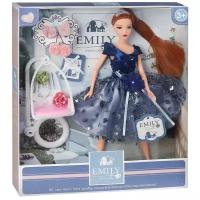 Кукла ABtoys Emily Синяя серия с подвесными качелями и аксессуарами, 30см WJ-12663