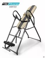 Инверсионный стол Start Line Fitness Vortex бежево-серый c подушкой