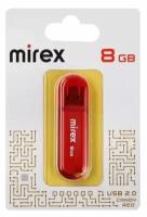 Флеш накопитель 8GB Mirex Candy, USB 2.0, Красный