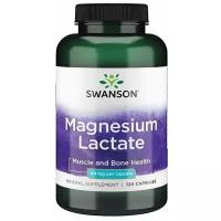 Swanson Magnesium Lactate 84 mg 120 caps