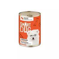 Влажный корм для собак Smart Dog мясное ассорти