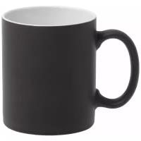 Кружка для чая для кофе Promo матовая, черная 320 мл