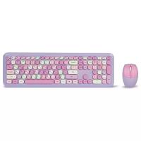 Комплект клавиатура + мышь SmartBuy SBC-666395AG-V, фиолетовый